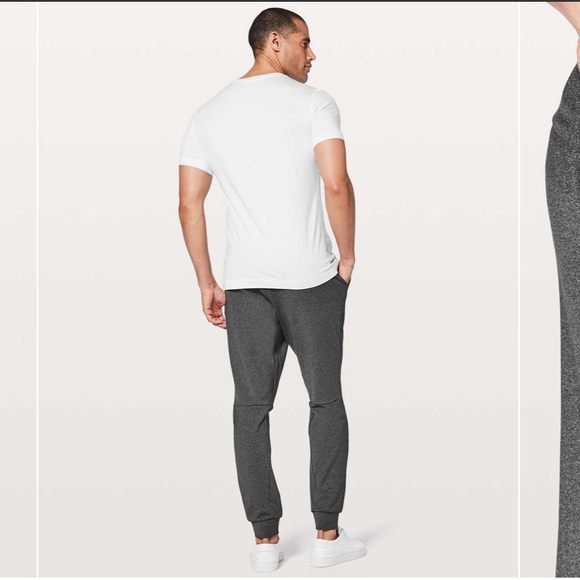 Lululemon Men’s Intent Jogger Heathered Gray Luon Size L M5569S - Picture 1 of 8